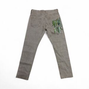 Men's Straight Jeans in Gray